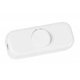 Kopp Schnurschalter 2-polig mit Wippe 250Volt weiß