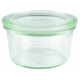 Weck Rundrandglas Mini-Sturz 165 ml mit Deckel 80mm Weck Rundrandglas Mini-Sturz 165 ml mit Deckel 80mm