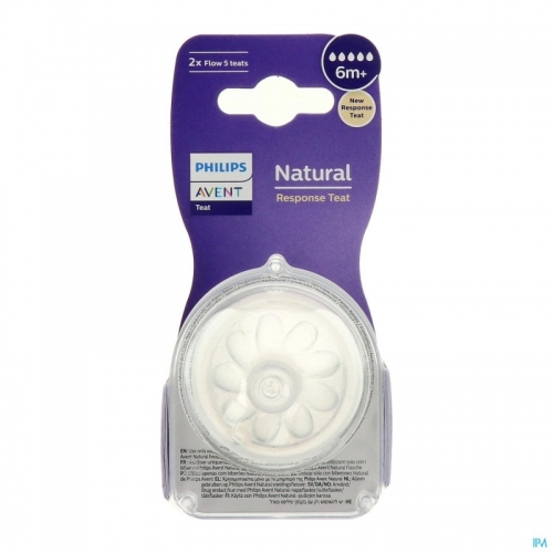 Philips Avent Trinksauger Natural Response Silikon Gr. 5, ab 6 Monaten