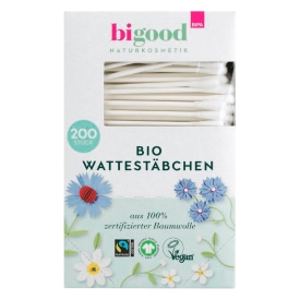 BiGood Natürliche Bio-Wattestäbchen BiGood Natürliche Bio-Wattestäbchen