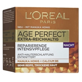 LOreal Paris Nachtcreme AGE PERFECT Extra Reichhaltig Manuka Honig