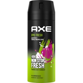 Axe Deospray Epic Fresh @ Grapefruit Pineapple Axe Deospray Epic Fresh @ Grapefruit Pineapple