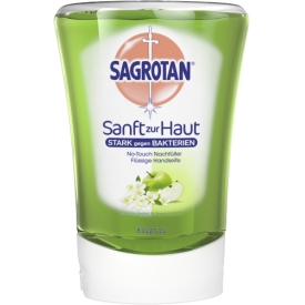 Sagrotan Sanft zur Haut Flüssigseife Grüner Apfel & Jasminblüte Nachfüller Sagrotan Sanft zur Haut Flüssigseife Grüner Apfel & Jasminblüte Nachfüller
