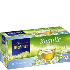 Meßmer Kamille Tee, mild-aromatisch Meßmer Kamille Tee, mild-aromatisch