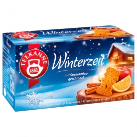Teekanne Tee Winterzeit mit Spekulatius-Geschmack