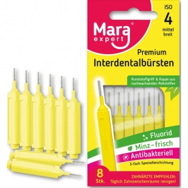 Mara Expert Premium Interdentalbürsten ISO 4 mittel breit Mara Expert Premium Interdentalbürsten ISO 4 mittel breit