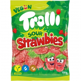 Trolli Saure Strawbies Trolli Saure Strawbies