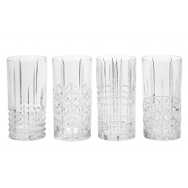 Nachtmann Longdrinkbecher Highland 37,5 cl 15,1cm Ø7,7cm 4er Set