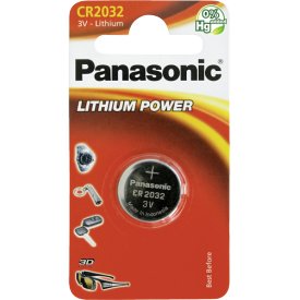 Panasonic Knopfzelle CR2032 Lithium Karte Panasonic Knopfzelle CR2032 Lithium Karte