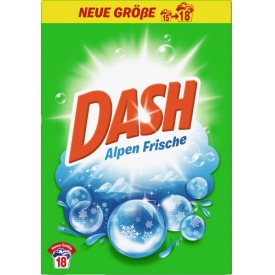 Dash Vollwaschmittel Pulver Alpenfrische Dash Vollwaschmittel Pulver Alpenfrische