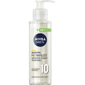 Nivea Men Pro Sensitive Menmalist Gesicht Bart Waschgel Nivea Men Pro Sensitive Menmalist Gesicht Bart Waschgel