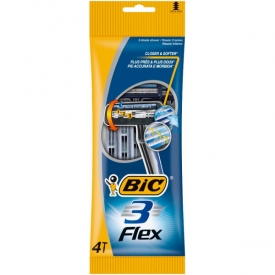 BIC Einwegrasierer Flex 3 Klingen 4 BIC Einwegrasierer Flex 3 Klingen 4