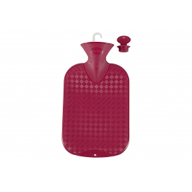Fashy Wärmflasche glatt 2 l cranberry