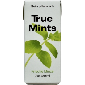 True Mints Pastillen, frische Minze, zuckerfrei True Mints Pastillen, frische Minze, zuckerfrei