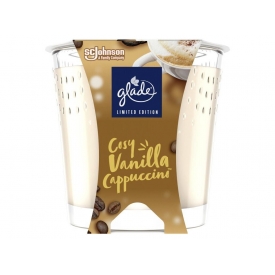 Glade Duftkerze im Glas Cosy Vanille Cappuccino Glade Duftkerze im Glas Cosy Vanille Cappuccino