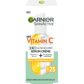 Garnier SkinActive Serum Creme Vitamin C Glow LSF 25 Garnier SkinActive Serum Creme Vitamin C Glow LSF 25