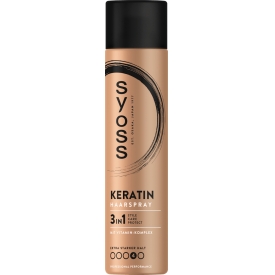 Syoss Haarspray Keratin Haltegrad 4, extra stark Syoss Haarspray Keratin Haltegrad 4, extra stark