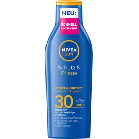 NIVEA SUN Sonnenmilch Schutz & Pflege LSF 30