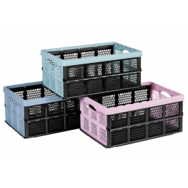 CENTI Klappbox Kunststoff 32l farbig sortiert 51x34x23cm CENTI Klappbox Kunststoff 32l farbig sortiert 51x34x23cm