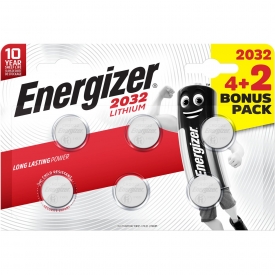 Energizer Lithium CR-TYP 2032 4+2 Energizer Lithium CR-TYP 2032 4+2