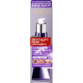 LOreal Paris Augencreme Revitalift Filler (+ Hyaluronsäure) LOreal Paris Augencreme Revitalift Filler (+ Hyaluronsäure)