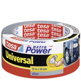 Tesa extra Power Universal Band silver 25mx50mm Tesa extra Power Universal Band silver 25mx50mm