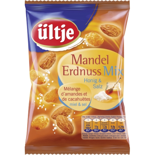 Mandel Erdnuss Mix Honig Salz