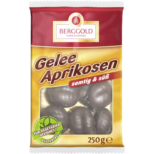 Gelee Aprikosen schokoliert Gelee Aprikosen schokoliert