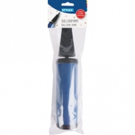 STYLEX Ballonpumpe 2-Wege Kunststoff blauschwarz STYLEX Ballonpumpe 2-Wege Kunststoff blauschwarz