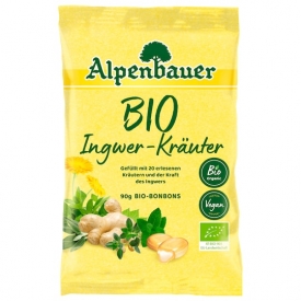 Alpenbauer Bio Bonbons Ingwer Kräuter Alpenbauer Bio Bonbons Ingwer Kräuter