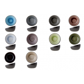 COSY&TRENDY Schüssel Streetfood Festival ø16cm H 9,5cm sort. COSY&TRENDY Schüssel Streetfood Festival ø16cm H 9,5cm sort.