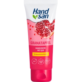 Handsan Handcreme Granatapfel mit Q10, strapazierte Hände Handsan Handcreme Granatapfel mit Q10, strapazierte Hände
