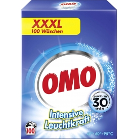 Omo Flüssigwaschmittel XXXL mit Leuchtkraft-Booster 5L Omo Flüssigwaschmittel XXXL mit Leuchtkraft-Booster 5L