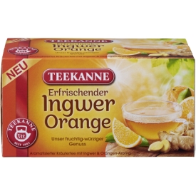 Teekanne Ingwer Orange Tee 18 Portionen Teekanne Ingwer Orange Tee 18 Portionen