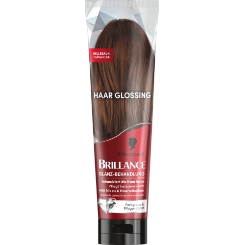 BRILLANCE Farb-Glanzbehandlung Glossing Hellbraun BRILLANCE Farb-Glanzbehandlung Glossing Hellbraun