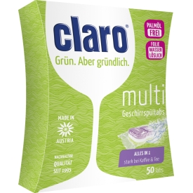 Claro Multi Geschirrspültabs 1.000g Claro Multi Geschirrspültabs 1.000g