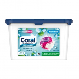 Coral Waschmittel Color All in1 Caps WasserlilieLimette Coral Waschmittel Color All in1 Caps WasserlilieLimette