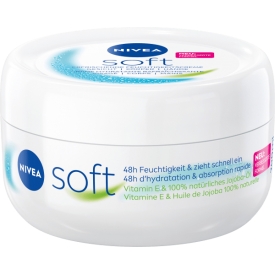 Nivea Pflegecreme Soft im Tiegel Nivea Pflegecreme Soft im Tiegel
