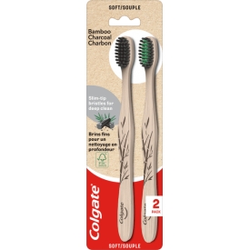 Colgate Zahnbürste bamboo Soft/Souple 2er