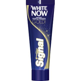 Signal Zahncreme White Now Gold