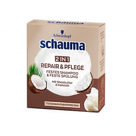 Schauma Festes Shampoo Repair und Pflege 2in1 Schauma Festes Shampoo Repair und Pflege 2in1