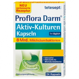 Tetesept Proflora Darm Aktiv-Kulturen Kapseln Tetesept Proflora Darm Aktiv-Kulturen Kapseln