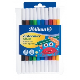Pelikan Fasermaler Colorella Duo 10er Etui
