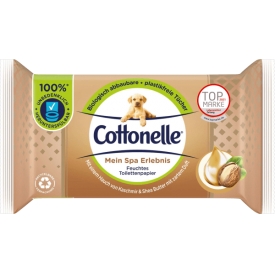 Cottonelle Feuchtes Toilettenpapier Mein Spa Erlebnis Kaschmir & Shea Butter
