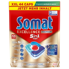 Somat Somat Excellence Premium 5in1 Caps 44 Spülmaschinentabs Somat Somat Excellence Premium 5in1 Caps 44 Spülmaschinentabs