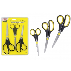 Easy Work EW Scherensatz, aus Edelstahl, 3-tlg., 215, 195, 165 mm