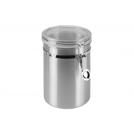Metaltex Vorratsdose mit Acryldeckel 1 l, Ø 11,8 cm, H 12 cm