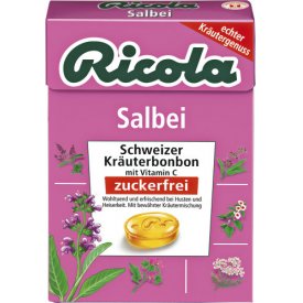 Ricola Salbei Kräuterbonbon zuckerfrei Ricola Salbei Kräuterbonbon zuckerfrei