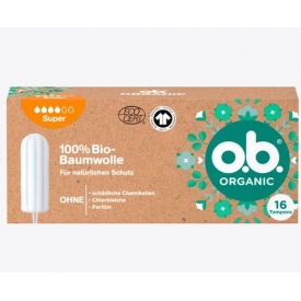 O.B. Tampons Organic Super O.B. Tampons Organic Super