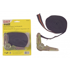 Easy Work EW Ratschenspanngurt, 25 mm x 5 m Easy Work EW Ratschenspanngurt, 25 mm x 5 m